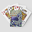Search for optical illusion playing cards Abstract