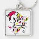 Search for cartoon unicorn key rings Kawaii