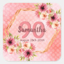 Search for geometric birthday stickers Floral