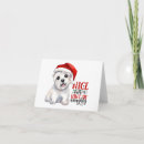 Search for naughty or nice christmas cards Dogs