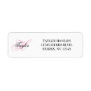 Search for fancy return address labels Chic