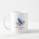 Search for bluebirds mugs Illustration