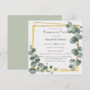 Search for square engagement party invitations Minimal
