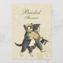 Search for cats bridal shower invitations Whimsical