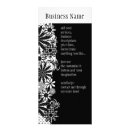 Search for flowered rack cards Black
