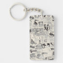 Search for newspaper key rings Retro