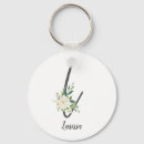 Search for l letters key rings Floral