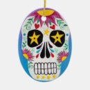 Search for mexican sugar skull christmas tree decorations Flower