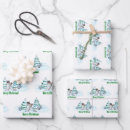 Search for puppy christmas wrapping paper Snowman