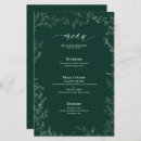 Search for emerald green menus Classic