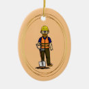 Search for construction worker christmas tree decorations For him