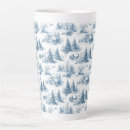 Search for blue toile mugs Vintage