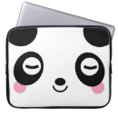 Search for panda laptop cases Kawaii