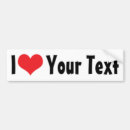 Search for red bumper stickers I love