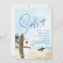 Search for surfer birthday invitations Palm trees