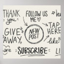 Search for stickers art Typography