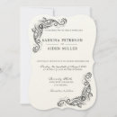 Search for flourish wedding invitations Traditional