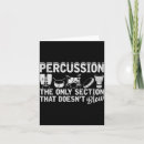 Search for band cards Percussion