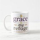 Search for refuge in god mugs Religious