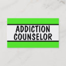 Search for addiction business cards Drug