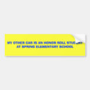Search for honor student bumper stickers Funny