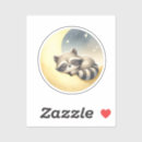 Search for baby raccoons stickers For kids