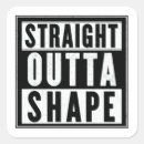 Search for straight stickers Black and white