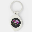 Search for orchid key rings Black