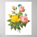 Search for yellow rose art Retro