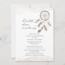 Search for dream catcher baby shower invitations Modern