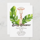 Search for rainforest baby shower invitations Jungle