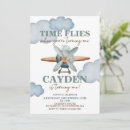 Search for time flies invitations Watercolor