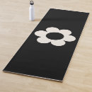 Search for yoga mats black and white