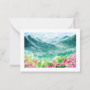 Search for nature note cards Watercolor