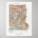 Search for topographical map posters Vintage