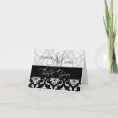 Search for damask monogram cards Elegant
