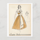 Search for 1950s fashion postcards Design