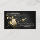 Search for painting business cards Professional