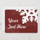 Search for burgundy christmas invitations Red