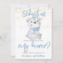 Search for blue ring invitations Will you be my