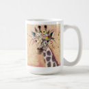 Search for whimsical animals mugs Giraffe