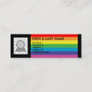 Search for gay business cards Rainbow
