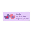 Search for lovebird return address labels Pink