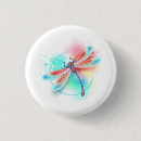 Search for dragonfly badges Watercolor