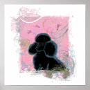 Search for poodle art posters Black