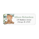 Search for teddy bear return address labels Stuffed animal