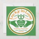 Search for claddagh invitations Green