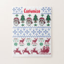 Search for ugly puzzles Santa