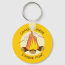 Search for marshmallow key rings S'mores