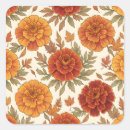 Search for marigold flowers stickers Autumn
